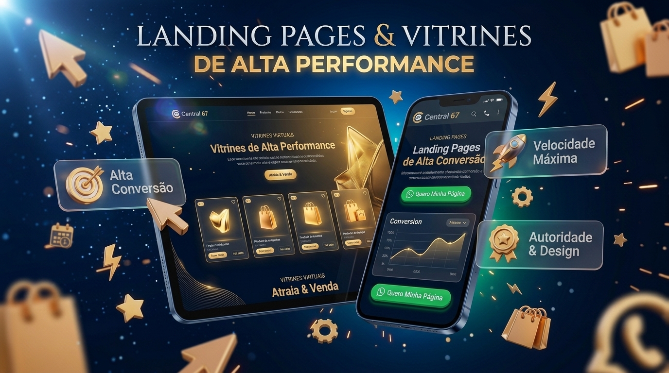 Landing Pages e Vitrines Digitais